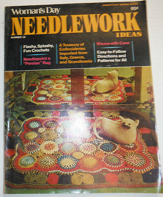 Woman's Day Needlework Magazine Needlepoint A Persian Rug No.18 032315R