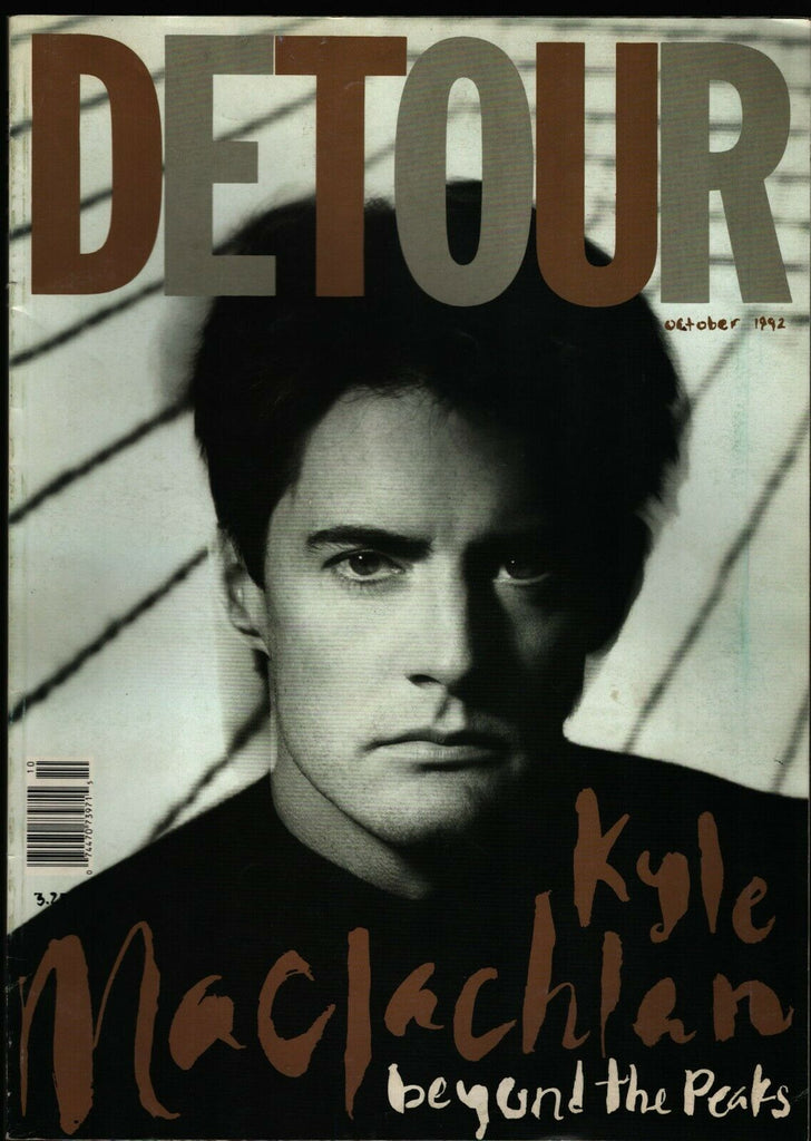 Detour Magazine October 1992 Kyle MacLachlan Paul Mercurio 022221ame