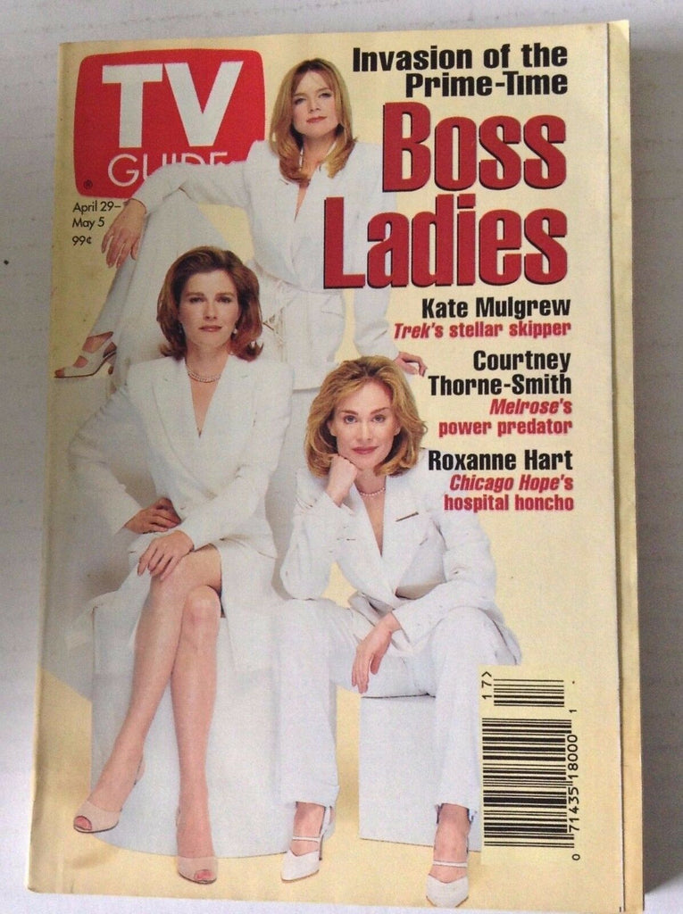TV Guide Magazine Kate Mulgrew Courtney Smith April 29-May 5, 1995 050717nonrh
