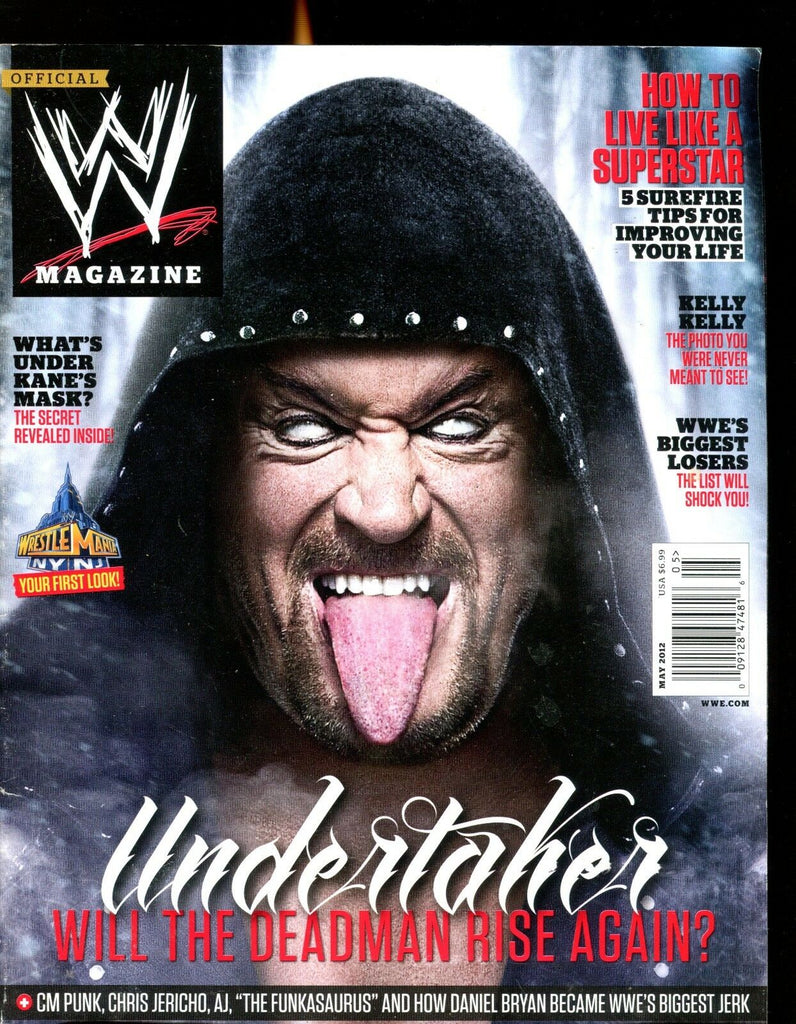 Official W Magazine May 2012 Undertaker EX No ML 122316jhe