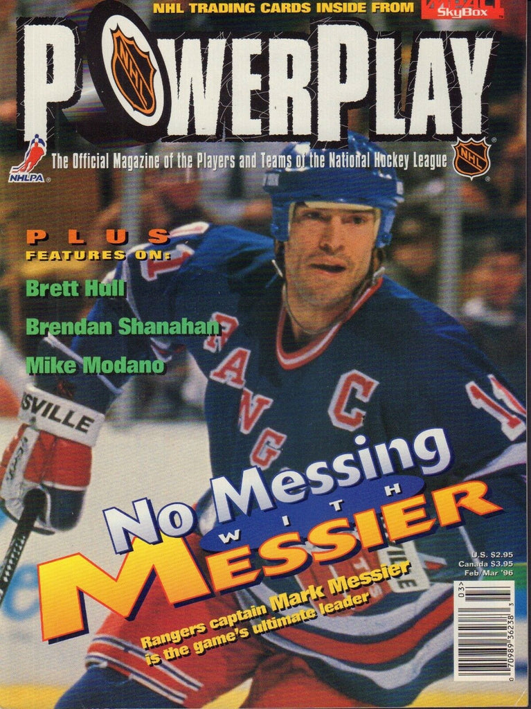 Powerplay NHL Magazine Feb/March 1996 Mark Messier 082317nonjhe