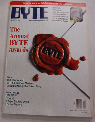 Byte Magazine The Annual Byte Awards January 1989 111314R1