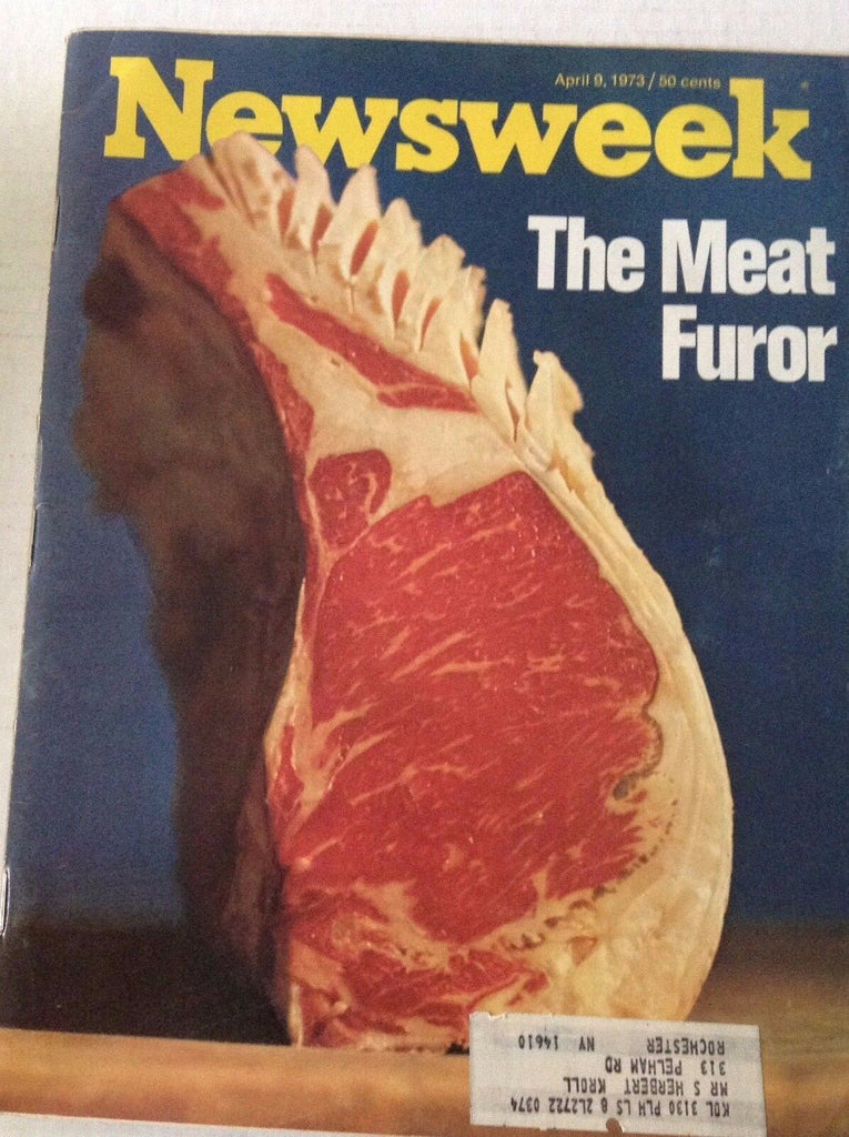 Newsweek Magazine The Meat Furor April 9, 1973 101216R