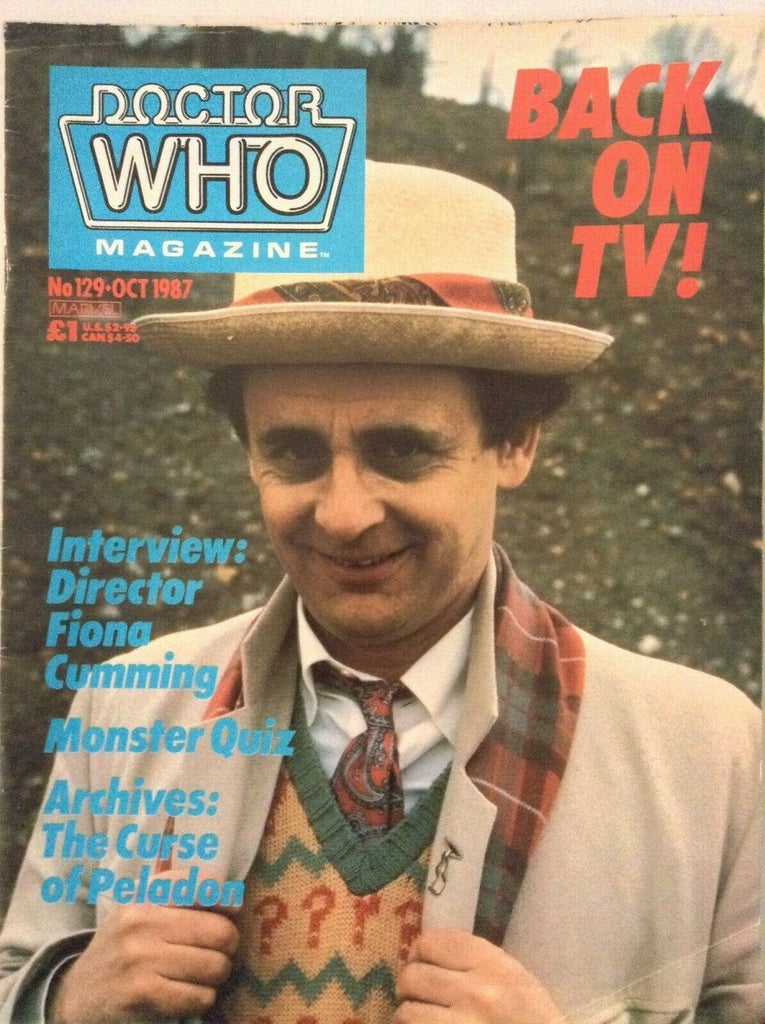 Doctor Who Magazine Fiona Cumming October 1987 No.129 022019nonrh