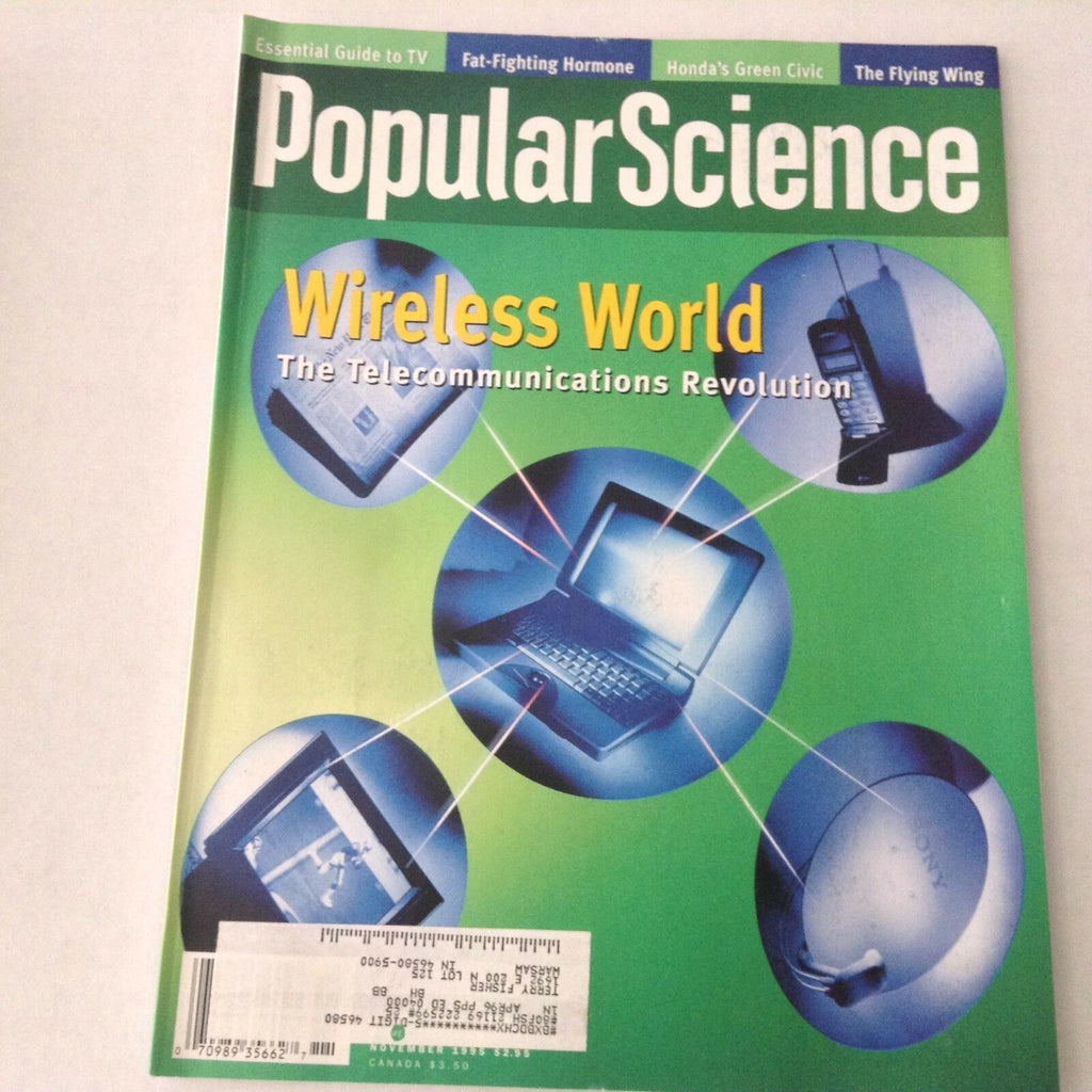 Popular Science Magazine Wireless World Honda Civic November 1995 062517nonrh2