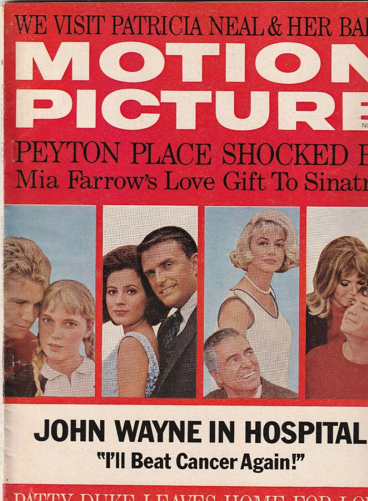 Motion Picture Mag Frank Sinatra John Wayne November 1965 062919nonr