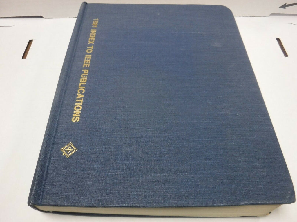 IEEE 1981 Publications Index Hardcover Bound Book Ex-FAA 121818AME5