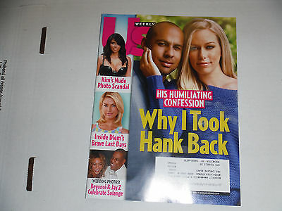 US Weekly Magazine Kendra & Hank & Kim Kardashian December 2014 120514R
