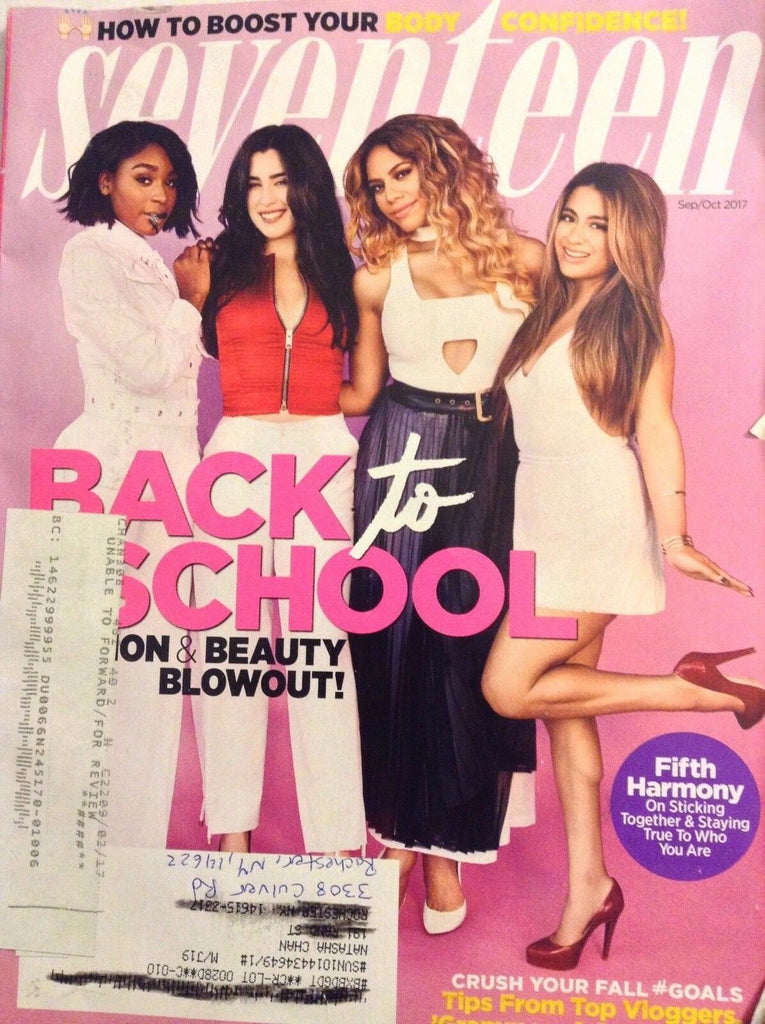 Seventeen Magazine Fifth Harmony September/October 2017 101717nonrh
