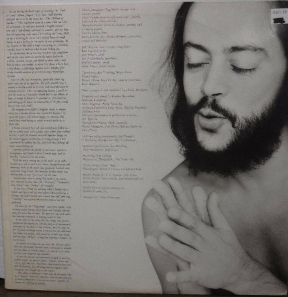 Chuck Mangione 2-record set Children of Sanchez 33RPM SP6700 012817LLE