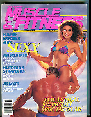 Muscle & Fitness Magazine April 1990 Swimsuit Spectacular EX 071416jhe