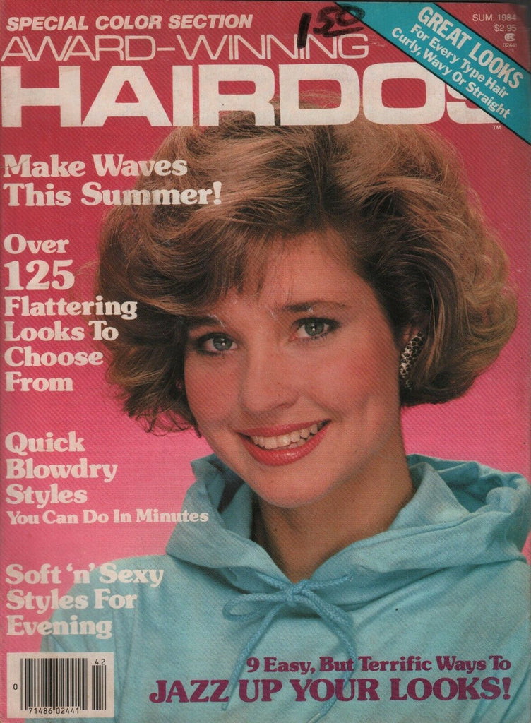 Award Winning Hairdos Summer 1984 Vintage Hairstyle Magazine 072619AME2