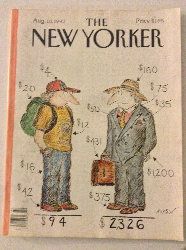 The New Yorker Magazine Drawn By Desire August 10, 1992 060119nonrh