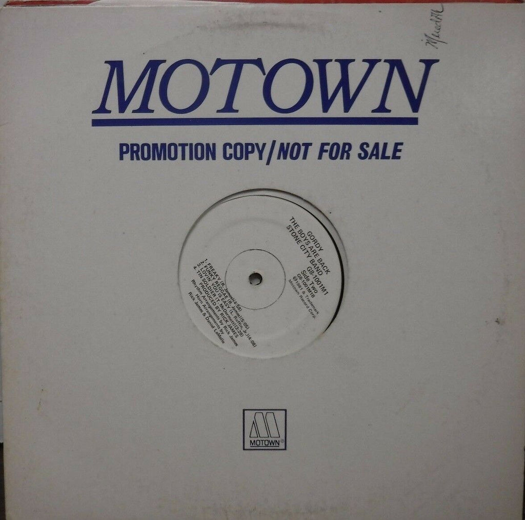 Gordy The Boys are back Stone City Band G8-1001M1 PROMO 121816LLE