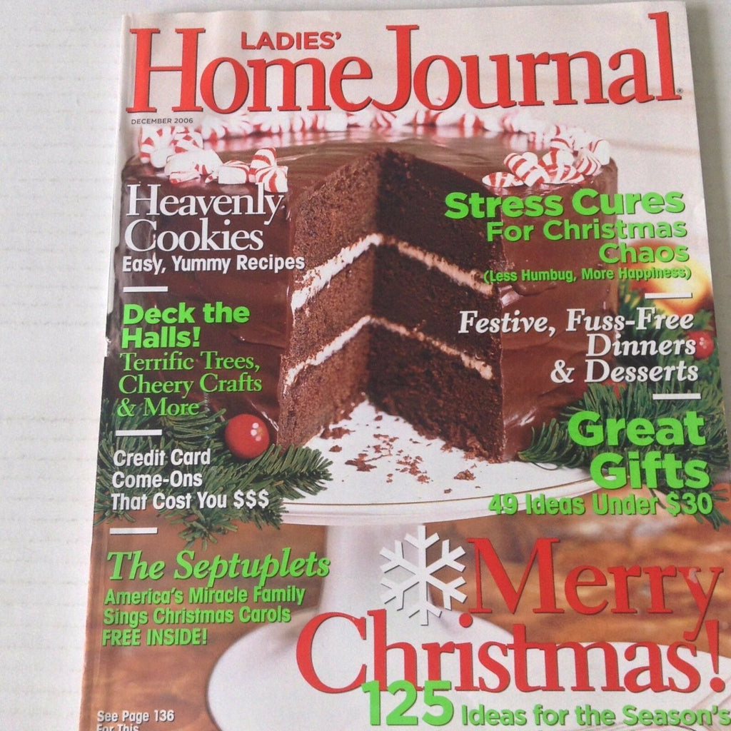 Ladies' Home Journal Magazine Heavenly Cookies December 2006 051717nonrh