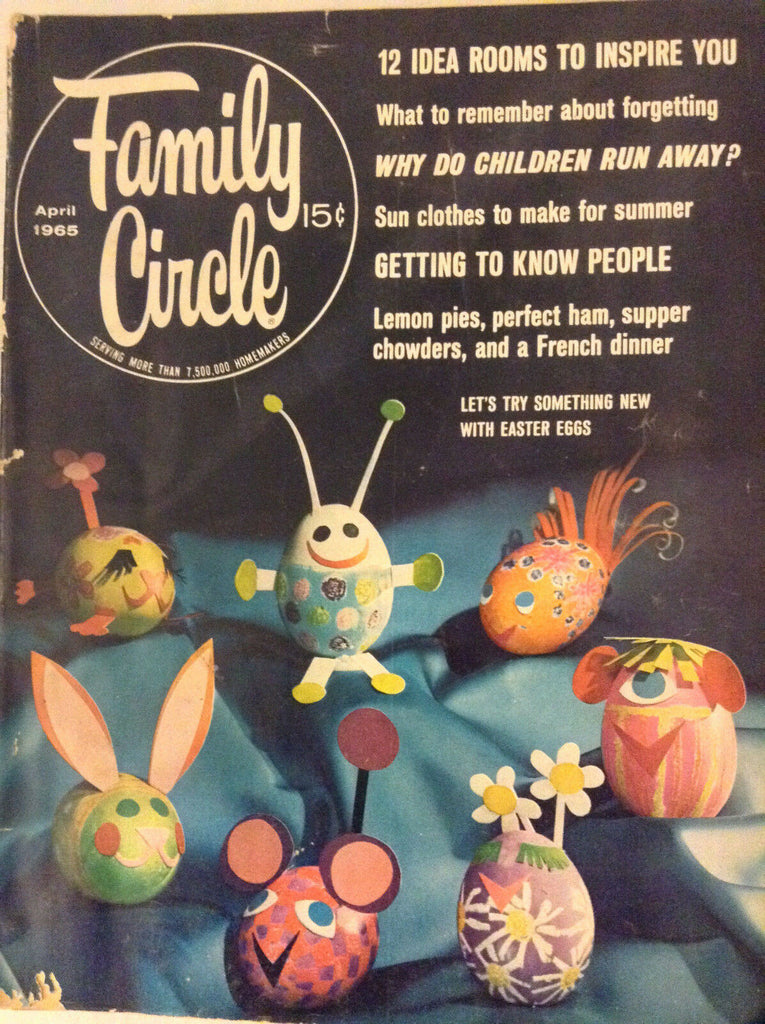 Family Circle Magazine 12 Idea Rooms To Inspire April 1965 081017nonrh