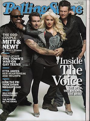 Rolling Stone February 16 2012 The Voice EX 121815DBE2
