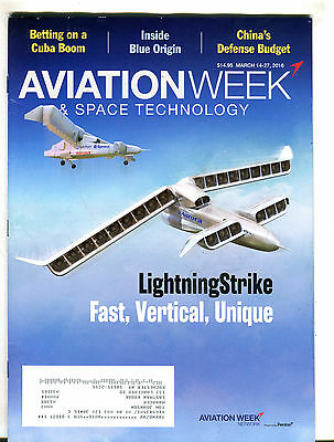 Aviation Week & Space Technology Magazine March 14-27 2016 EX 033116jhe