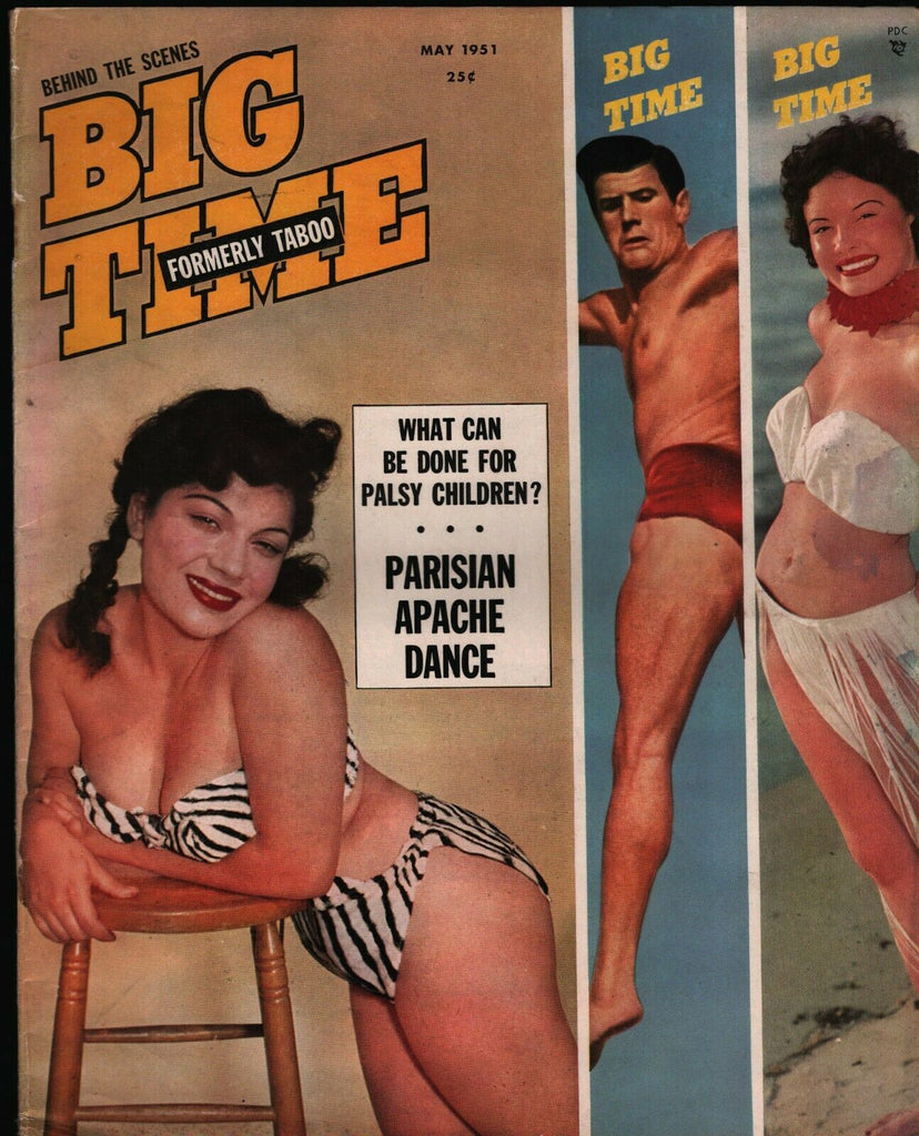 Big Time Magazine May 1951 George Becker Ruth Hill 022521ame2