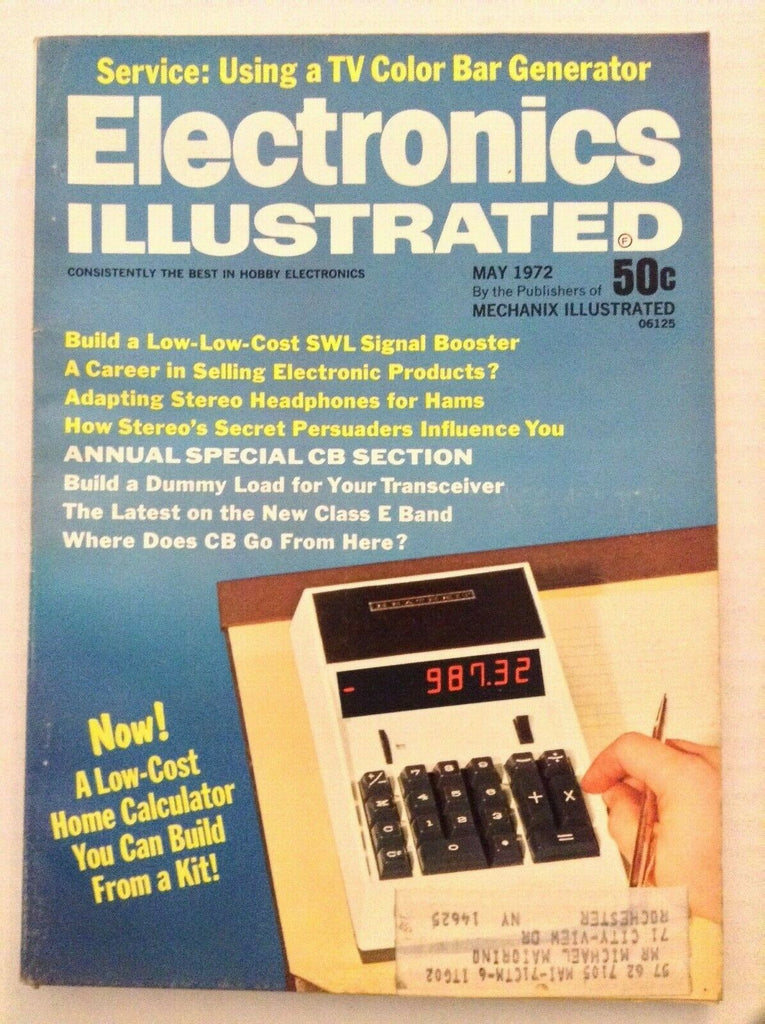 Electronics Illustrated Low Cost SWL Signal Booster May 1972 091119nonrh