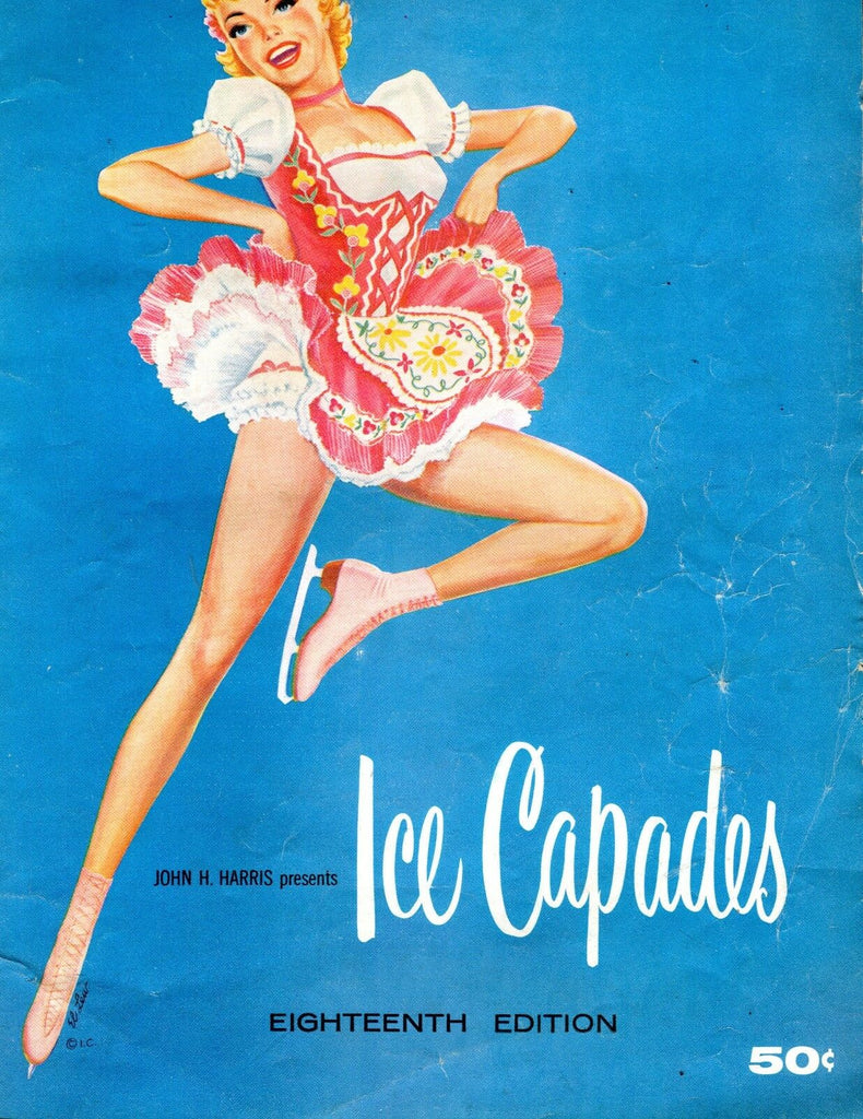 Ice Capades Program 1957 John Harris VGEX 111916jhe