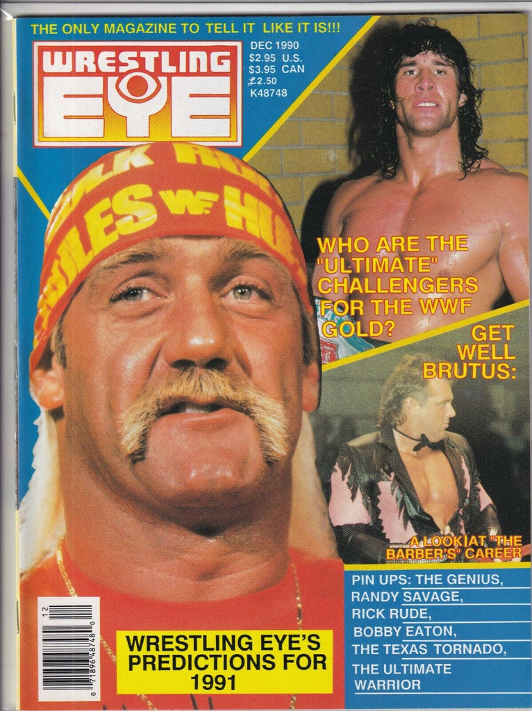 Wrestling Eye Mag Hulk Hogan Kerry Von Erich December 1990 091019nonr