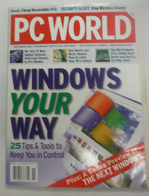 Pc World Magazine Windows Your Way 25 Tips NO ML November 2002 061615R