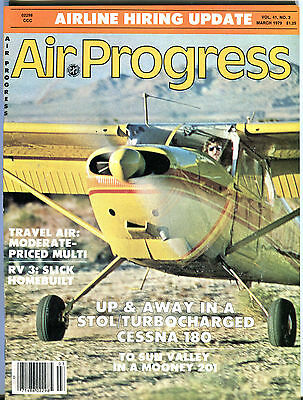Air Progress Magazine March 1979 Stol/Turbocharged Cessna 180 EX 020416jhe
