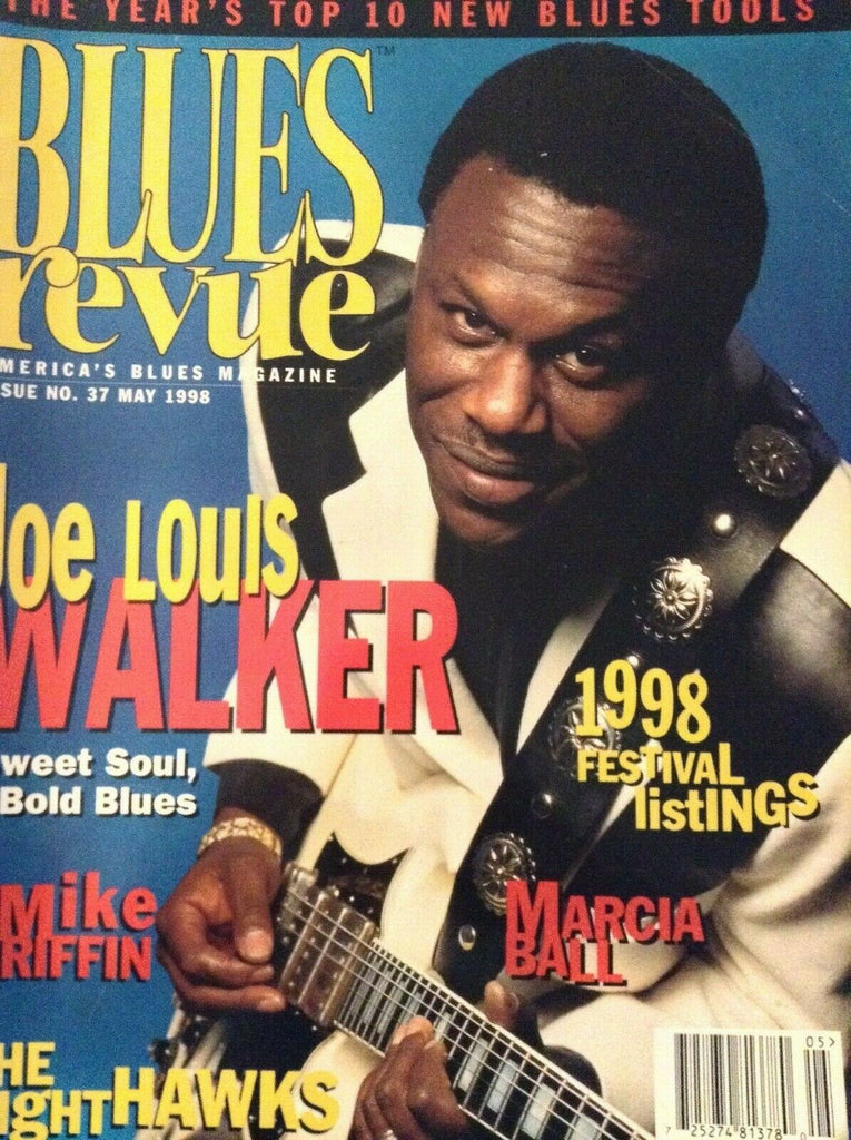 Blues Revue Magazine Joe Louis Walker Mike Griffin May 1998 021119nonrh