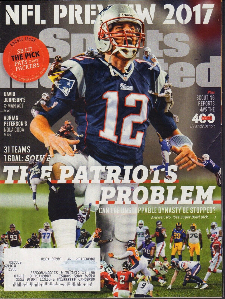 Sports Illustrated Magazine September 4 2017 Tom Brady 092817nonjhe