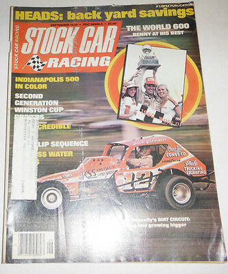 Stock Car Racing Magazine Glenn Donnelly Indanapolis 500 September 1980 072014R