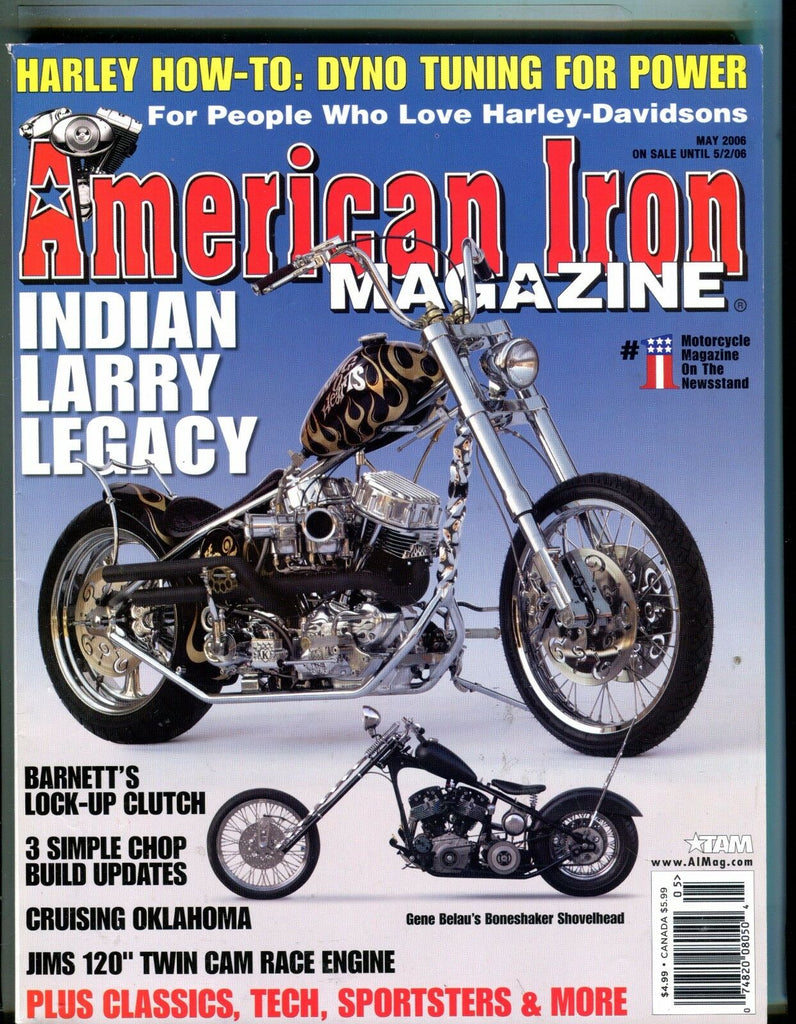American Iron Magazine May 2006 Gene Belau EX No ML 042817nonjhe