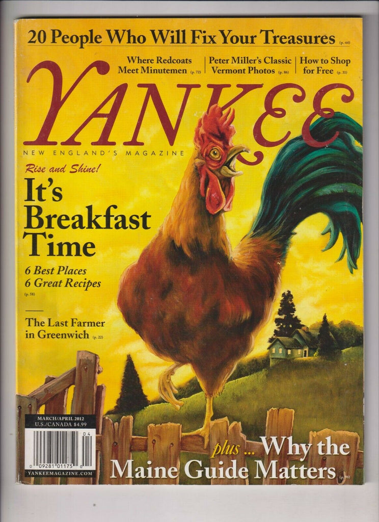 Yankee Mag It's Breakfast Time March/April 2012 112719nonr