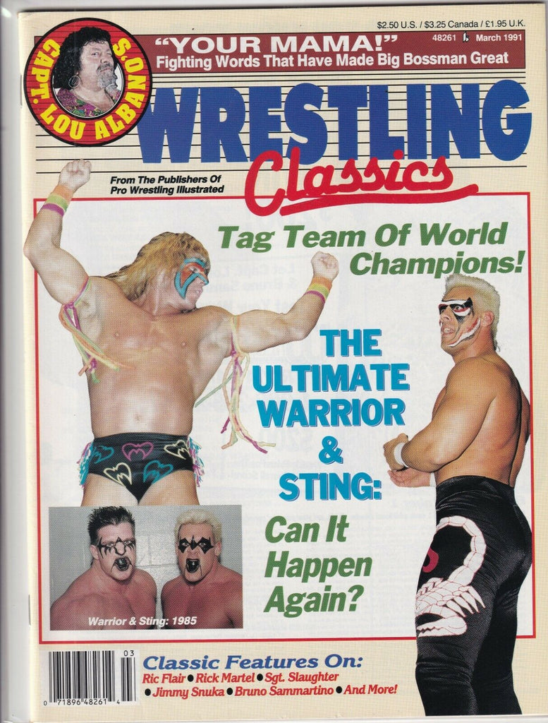 Wrestling Classics Ultimate Warrior & Sting March 1991 090919nonr