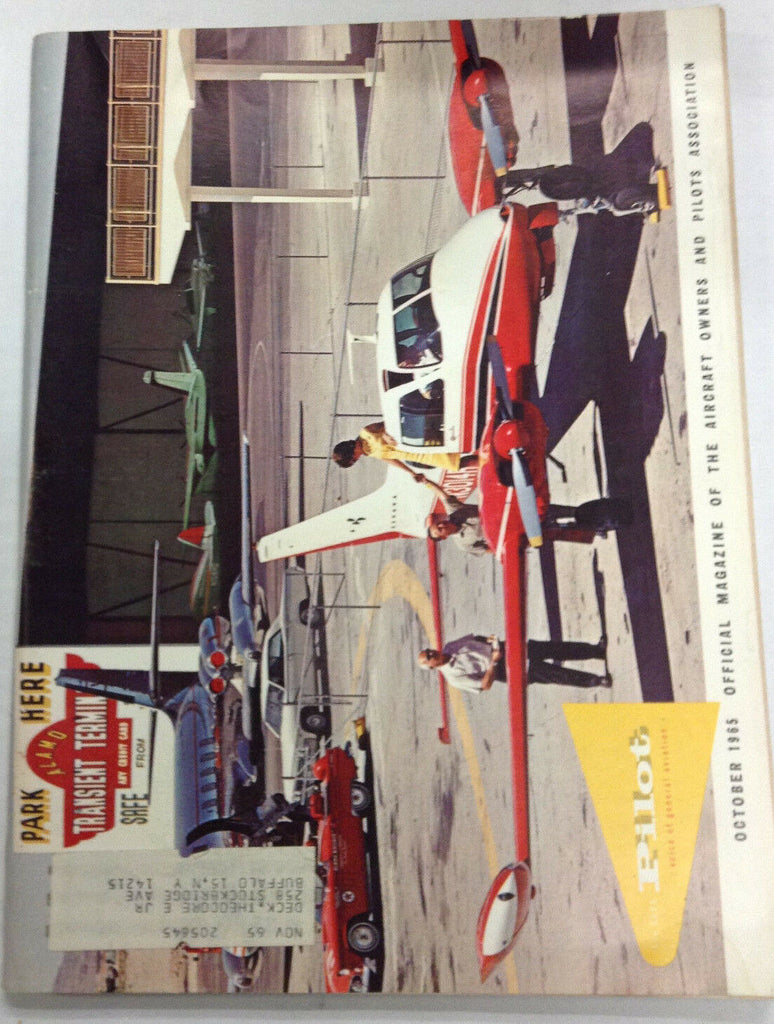 The Aopa Pilot Magazine McChesney Elected October 1965 120116R