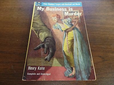 My Business is Murder Henry Kane Avon Books 1945 175pgs Mystery Novel 121415ame