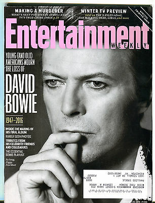 Entertainment Weekly Magazine January 22 2016 David Bowie EX 022616jhe