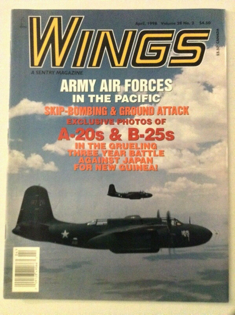 Wings Magazine Army Air Forces Skip Bombing April 1998 050319nonrh
