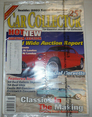 Car Collector Magazine Special Corvette Greenwich Concours February 2003 030415R