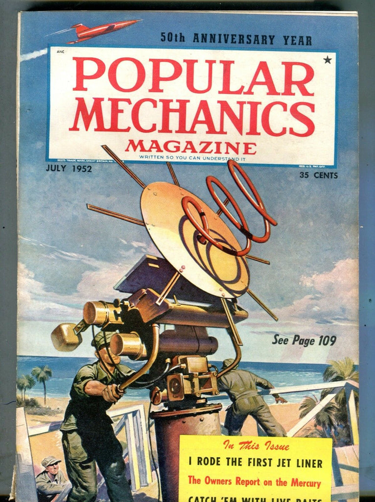 Popular Mechanics Magazine July 1952 Radar Coral Islands 063017nonjhe