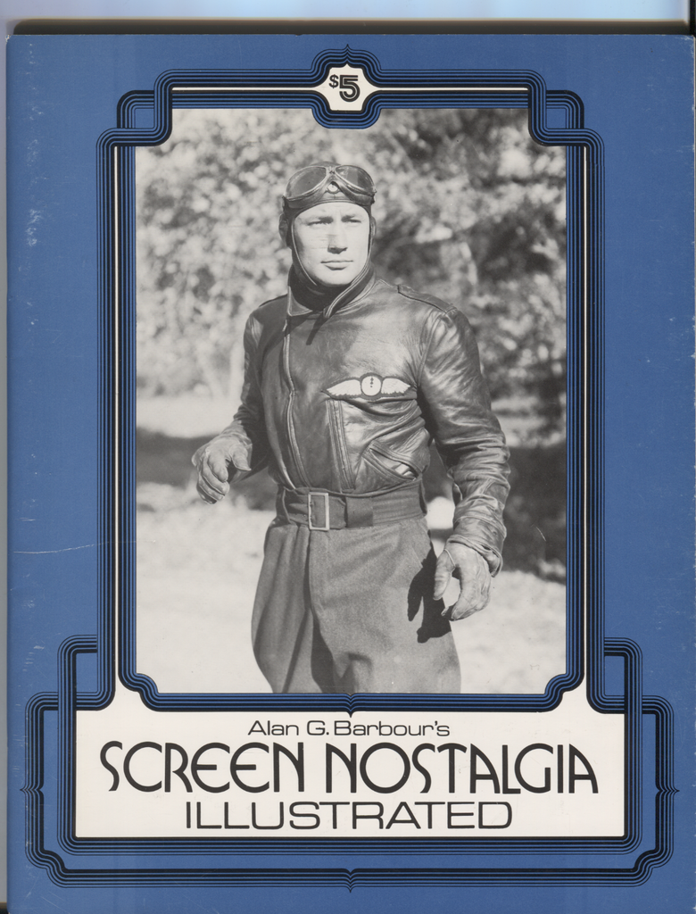 Alan G Barbour's Screen Nostalgia Illustrated #8 1975 RARE 062420DBE