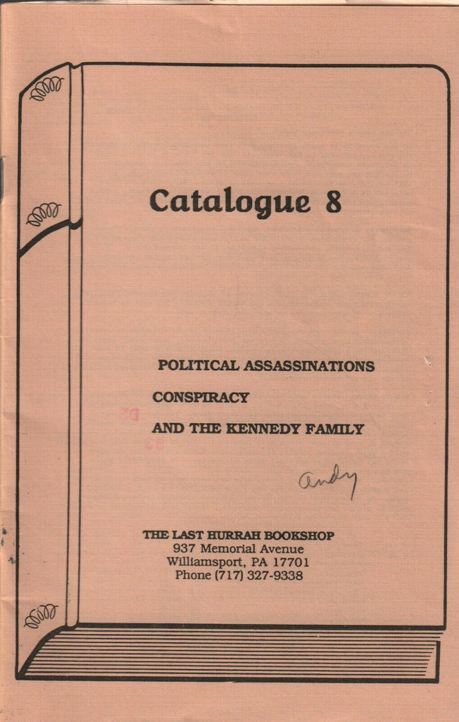 Political Assassinations Conspiracy The Kennedys 1993 Catalog #18 011320AME