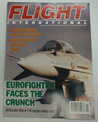 Flight International Magazine Eurofighter The Crunch January 1994 FAL 060915R2