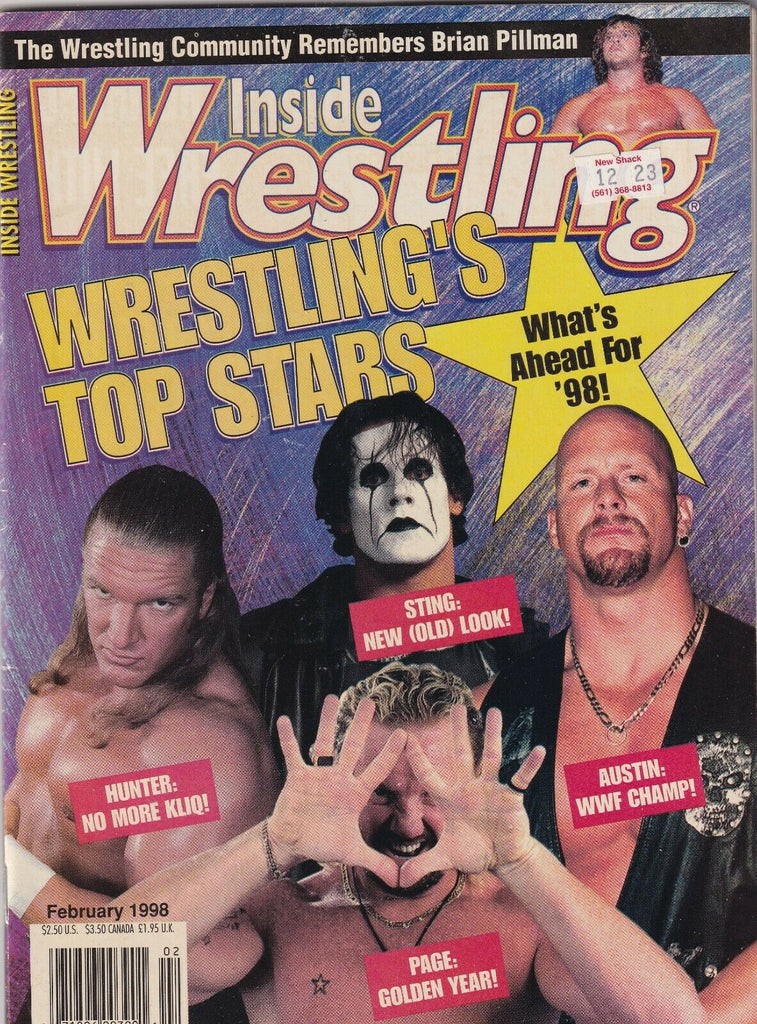 Inside Wrestling Stone Cold Sting Triple H February 1998 061919nonr