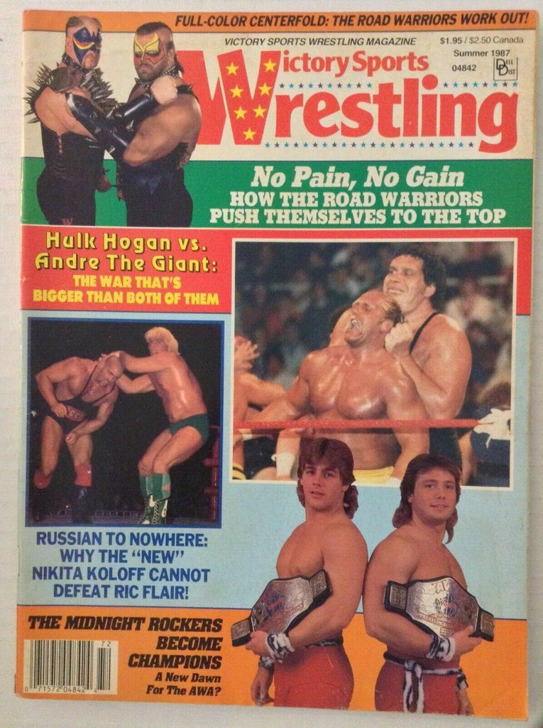 Victory Sports Wrestling Andre Hulk Hogan Rockers Summer 1987 022319nonrh