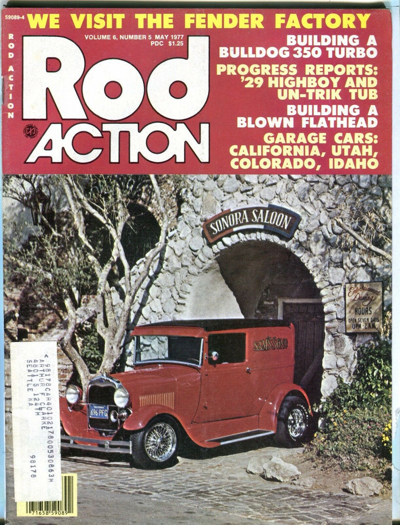 Rod Action Magazine May 1977 Fender Factory EX w/ML 031017nonjhe