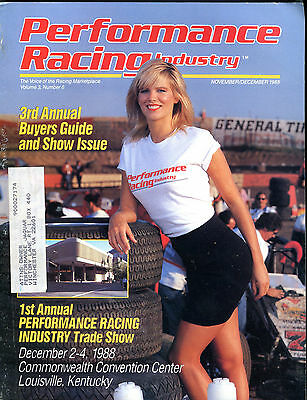 Performance Racing Industry Magazine November/December 1988 EX 012616jhe