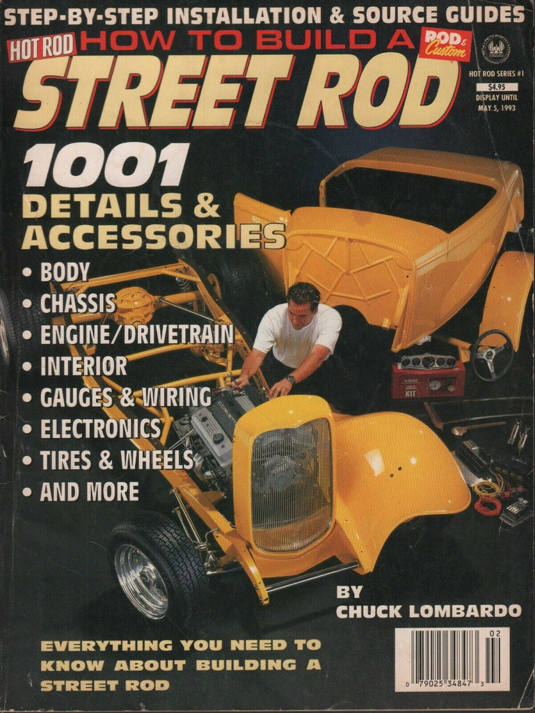 Hot to Build a Street Rod Hot Rod Series #1 1993 Jim Brown 040319DBE