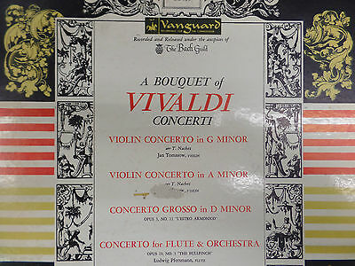 A BOUQUET OF VIVALDI CONCERTI 33RPM EX 120415 TLJ