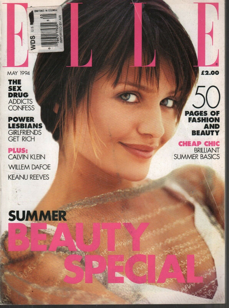 Elle UK Version Fashion May 1994 Calvin Klein Willem DaFoe 102419AME